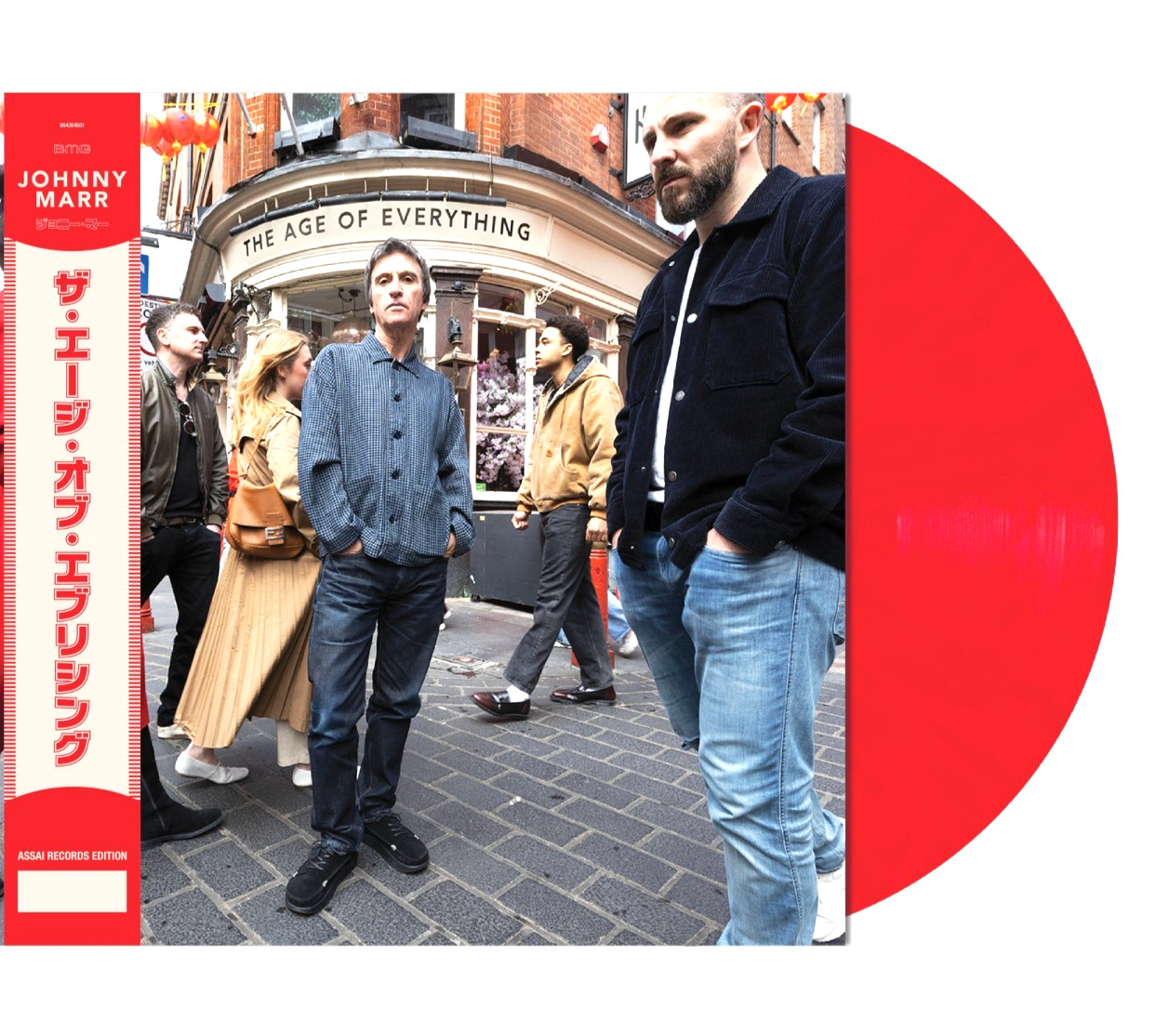 Johnny Marr - The Age of Everything OBI SIGNED NUMBERED RED VINYL - PRESALE