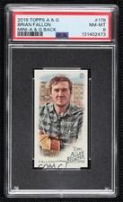 2019 Topps Allen & Ginter Mini Logo Back Brian Fallon #178 PSA 8 8nf