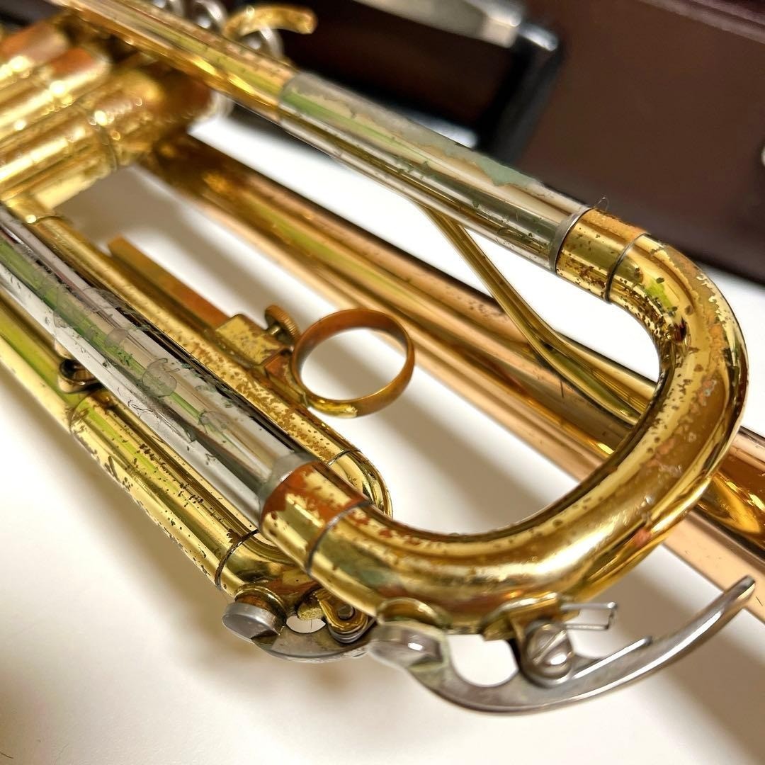Nikkan YAMAHA YTR-3320 Trumpet Gold lacquer Operation confirmed w