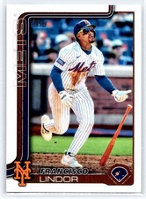 2025 Topps #350 Francisco Lindor