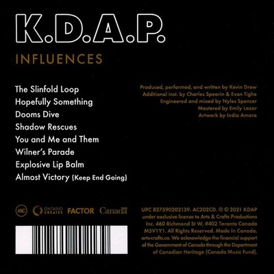INFLUENCES [7/16] NEW CD