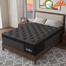 14" Colchones Full Gel Memory Foam Hibrido Cama Full Mattress Hybrid Medium Firm
