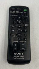 Sony RM-AMU009 Remote Control FOR CMT-BX20I CMT-LX20I CMT-LX40I EUC