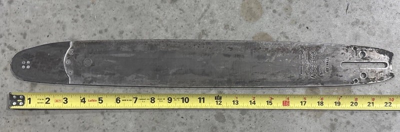 Vintage Oregon 20in Chainsaw Sprocket Tip Guide Bar 200- - -D076       7744 EB