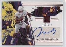2023 Panini Chronicles Draft Picks Red /199 Jahleel Billingsley #CC-JBI Auto mv7