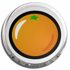 Fruit Machine Orange Memo Fridge Magnet Plastic Clip (58mm)