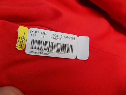 2 NEW BETSEY JOHNSON Red Gossimer Lace Sleeveless A-Line Party Dress lined $219 - Picture 7 of 8