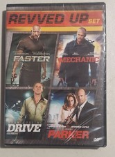 Drive / Parker / Faster / The Mechanic (DVD) New And Sealed 