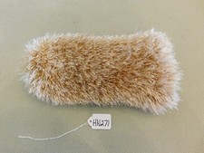 Sparkly Gold/White Eyelash Yarn Driver Headcover HN271