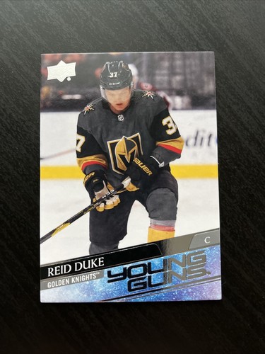 2020-21 Upper Deck Young Guns #202 Reid Duke Rookie Vegas Golden ...