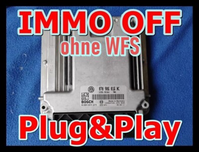 VW T5 2.5 TDI IMMO OFF/PLUG&PLAY 0281011271  -   070906016K  DEU-2 Arbeitstage