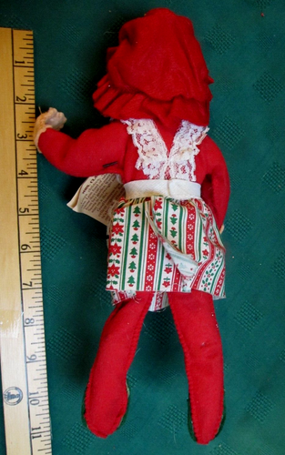 1982 Mrs. Claus Polaris Bear Rennoc 11" retired Orig. Santakins Hang Tag - Picture 4 of 16