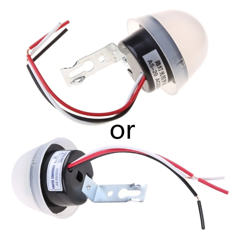 AS 20 Rainproof Automatic Auto On Off Photocell Street Light