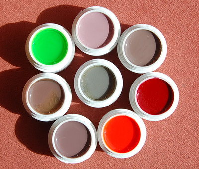 UV LED Farbgel Gel 5 ml  Polish Gel  Nagellack  Soak Off Neon French