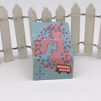 Littlest Pet Shop Lpsa Paper Map Insert Cardboard Accessory