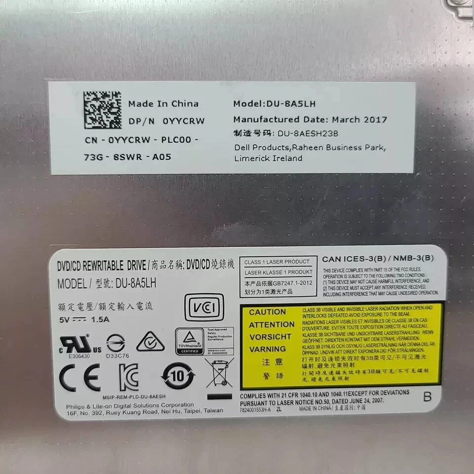 Gateway NV51B NV55C NV59C SATA CD/DVD Burner Player - Image 3 of 4