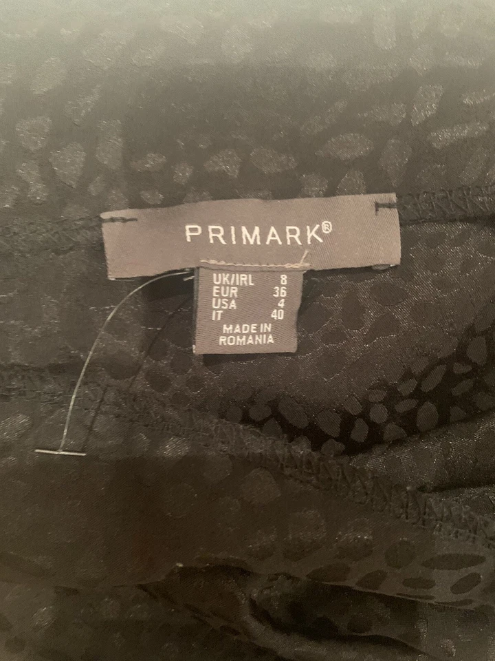 Silky Wrap Skirt  Satin Black Polka Dot Pencil Skirt - Image 2 of 4