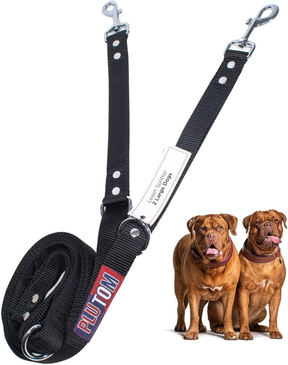 Double Dog Leash Coupler Ft Long Inch Thick Durable for Two