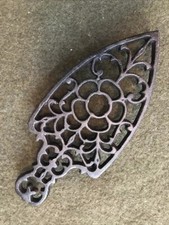 Vintage Cast Iron Trivet Small Trivet