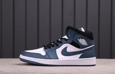 White Obsidian Air Jordan Mid Obsidian Femme Air Jordan Mid GS