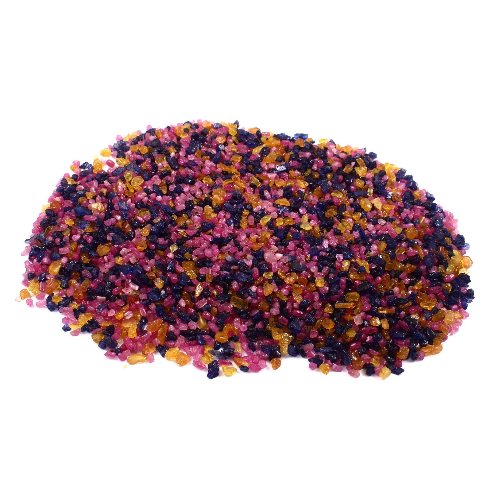 Ruby Mix Natural Thailand Multi Sapphire & Ruby Mix Facet Grade Gemstone Rough ...