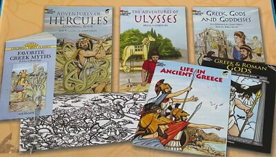 Exploring Ancient Greece Dover Fun Kits Books Crafts