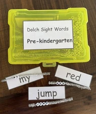 Sight Word  Task Box