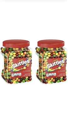 2 Jars Skittles Original Fruity Candy - 54oz Each! Bite Size Treats