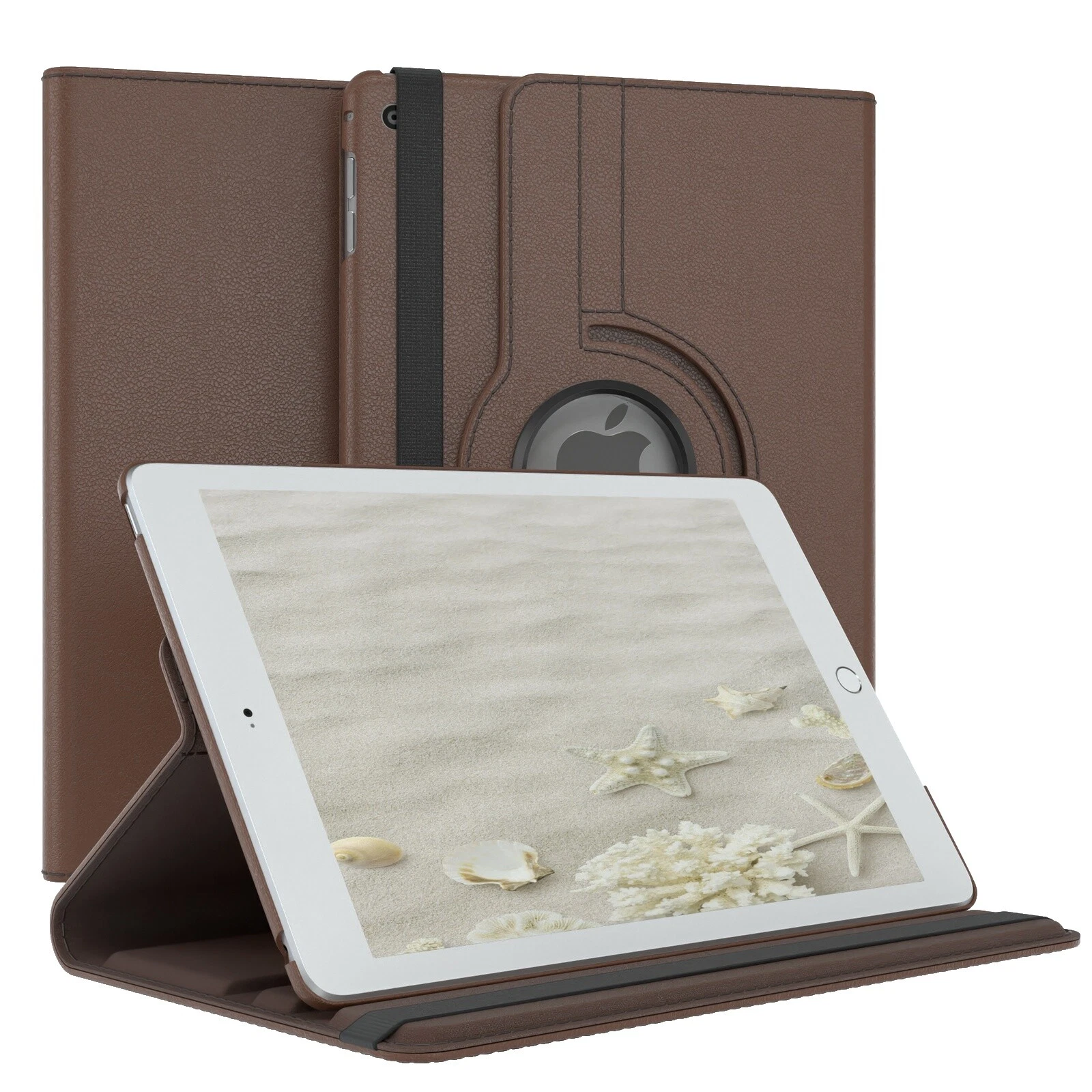 Lector de libros electrónicos y Tablet Marrón Estuches, Fundas y teclado Folios Para Apple iPad Mini 4