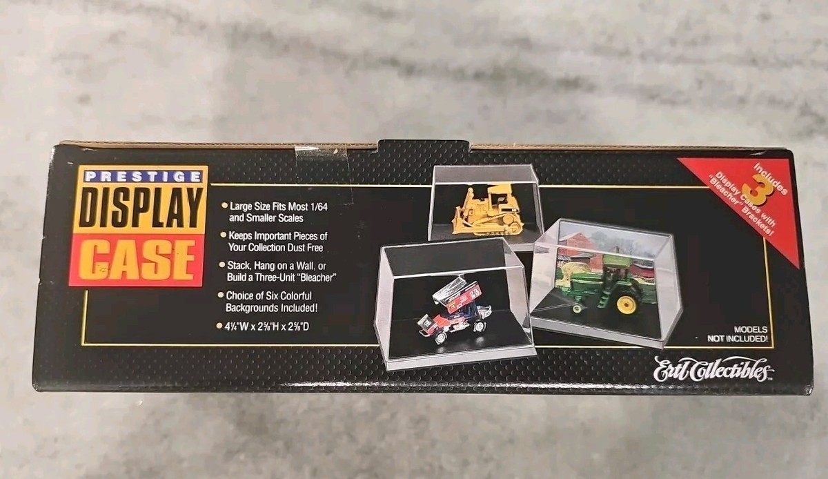 mint 1996 discountinued ERTL 1/64 PRESTIGE DISPLAY 3 car figure