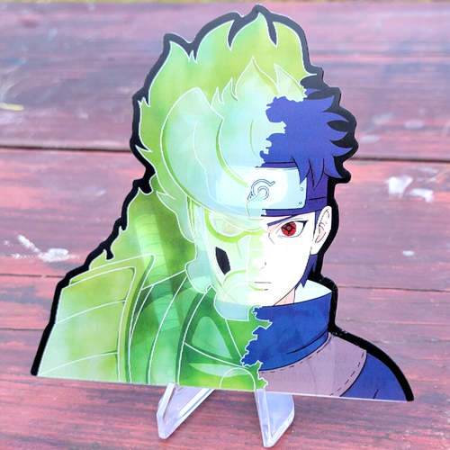 Shisui Uchiha Naruto Shippuden 3D Lenticular Motion Car Sticker Decal Lenticular eBay