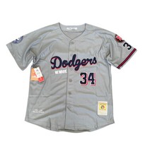 Newark Dodgers Headgear Classics Grey Negro League Baseball Jersey Size XL New