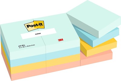Post-it Notes Haftnotizen 51 x 38 mm Beachside Collection 12 Blöcke á 100 Blatt