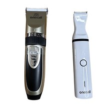 oneisall Dog Clippers and Dog Paw Trimmer Kit 2 in 1-Open Box - READ DESC