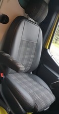 Sitzbezüge Maß für 2x Einzelsitze + 2 Armlehne J6 passend für VW Transporter T5