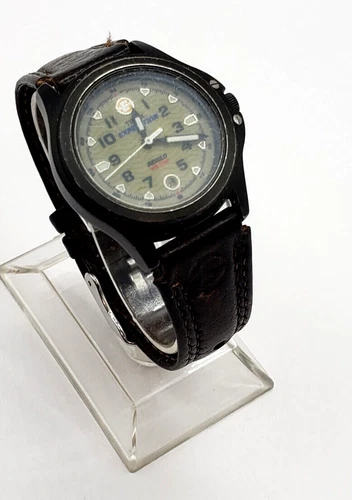 Vintage Timex Expedition Watch Indiglo WR50 - With Date - Working
