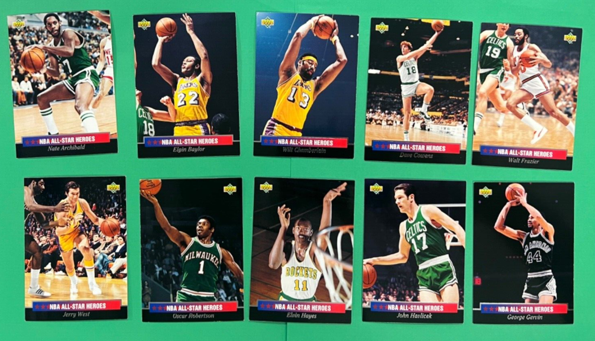 1992-93 UPPER DECK NBA ALL-STAR COLLECTOR 1-40 EXMT-NM JORDAN 
