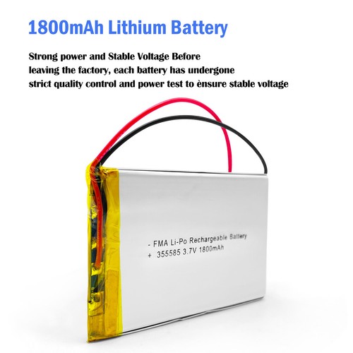 Reemplace el lector electrónico ONYX M90 celda por 355585 3.7V 1800mAh Li-Po batería recargable - Imagen 5 de 9