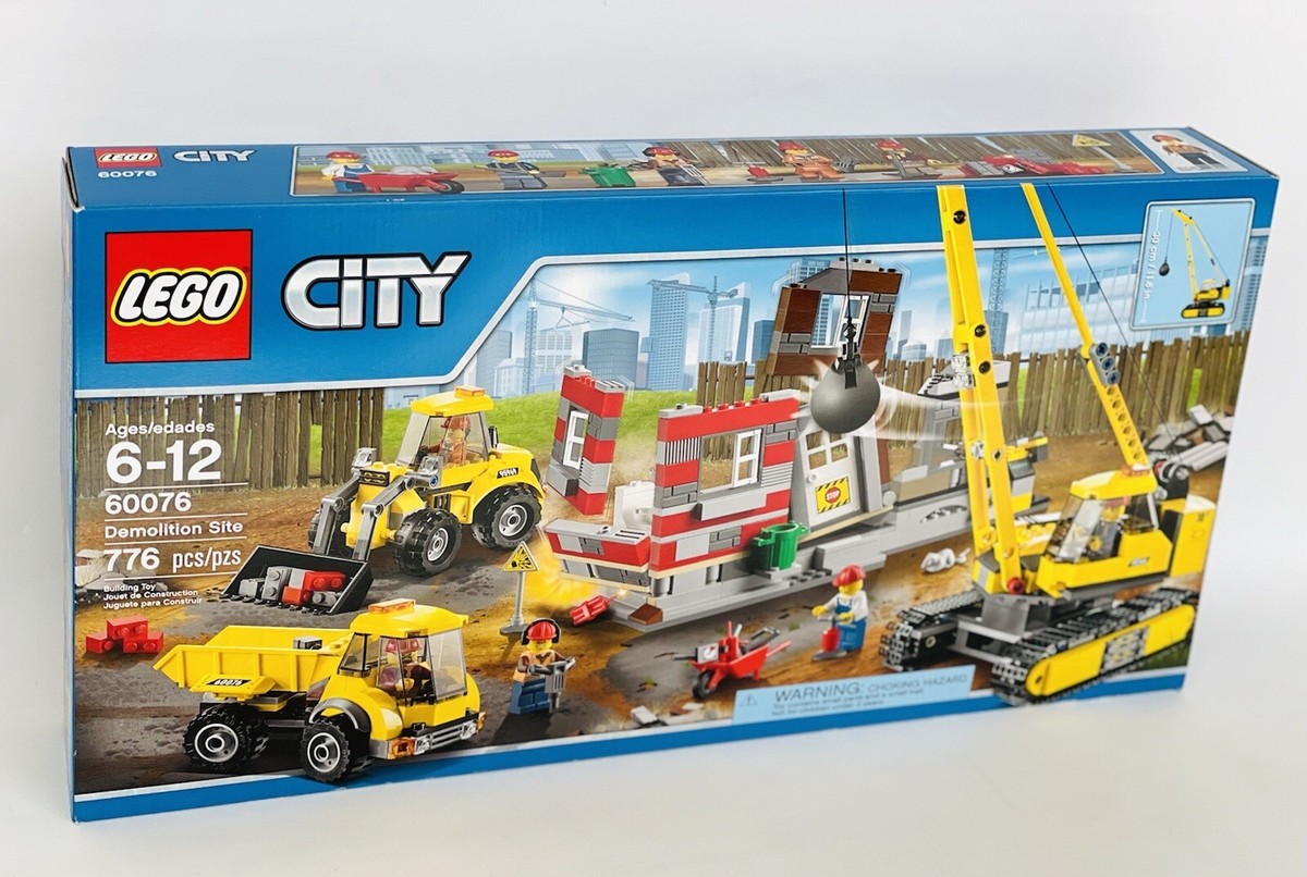 LEGO 60076 City Demolition Site BUILDING SET, NEW 673419230599| eBay