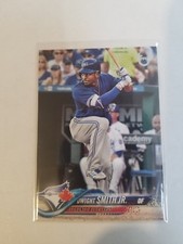 2018 Topps Series 2 Dwight Smith Jr. #541 Vintage Parallel 51/99 Blue Jays