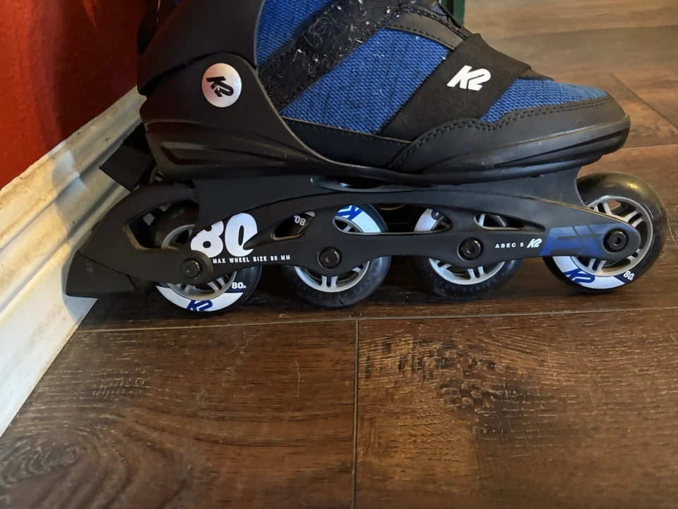 K2 Fit 80 Boa Rollerblade US size 8.5 Women’s Helmet And Knee, Wrist, Elbow M-L - Image 4 of 4