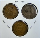 1937-P 1937-D 1937-S   Lincoln Wheat Copper Penny Cent - 3 Coin Set [USP-212] — photo 2