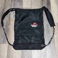 New Rugged Ridge Black Backpack Jeep Wrangler Off-Road Zip Pocket Drawstring Bag