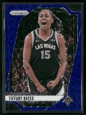 2024 Panini Prizm WNBA #81 Tiffany Hayes Blue Velocity Prizms