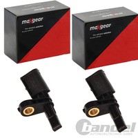 2X Maxgear ABS-SENSOR Raddrehzahl Vorne Hinten Beidseitig Passend FÜR Audi A1