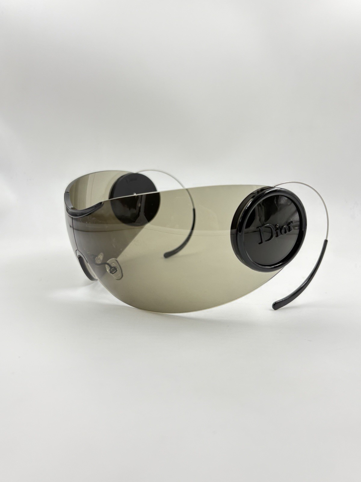 NEW Vtg Ultra Rare DIOR SPORT 2 Oversized Shield Mask Sunglasses VERY RARE