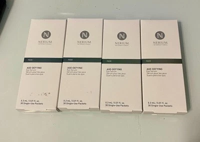 (4) Authentic Nerium Age Defying Eye Serum 150 packets exp 8/2017 new sealed