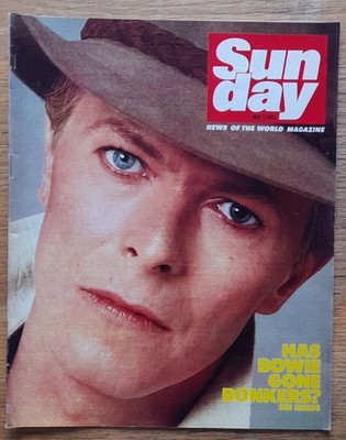 News Of The World Sunday Magazine 3 May 1983 David Bowie