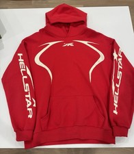 HELLSTAR - Sport Hoodie  Red  XL Pull Over