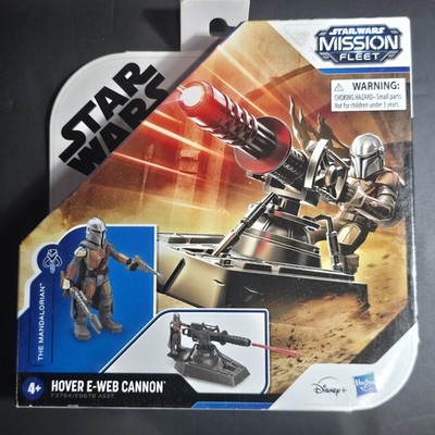 New In Box Star Wars Mission Fleet The Mandalorian Hover E-Web Cannon by Hasbro